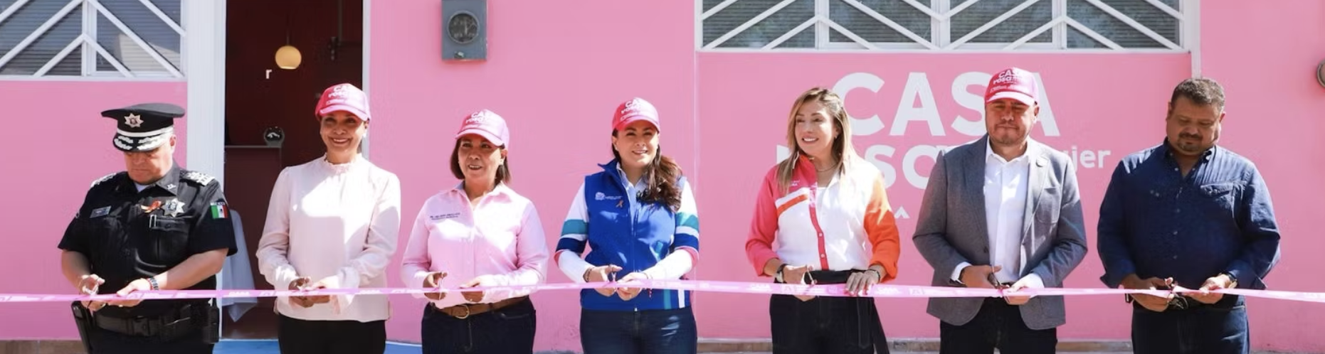 NINGUNA MUJER DEBE SENTIRSE SOLA: TERE JIMÉNEZ INAUGURA NUEVA CASA ROSA EN SAN JOSÉ DE GRACIA